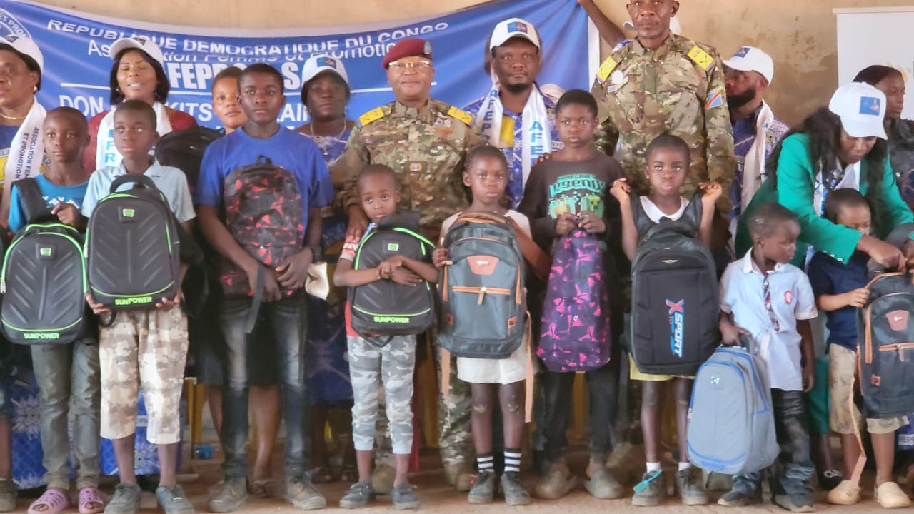 Solidarité au cœur de la Nation : L'AFEPRO auprès des FARDC et de leurs familles à Lubumbashi
